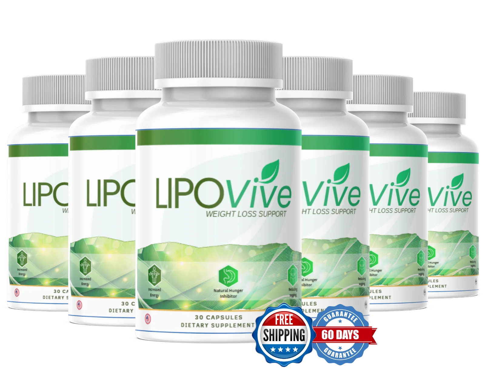 LipoVive  6 bottles